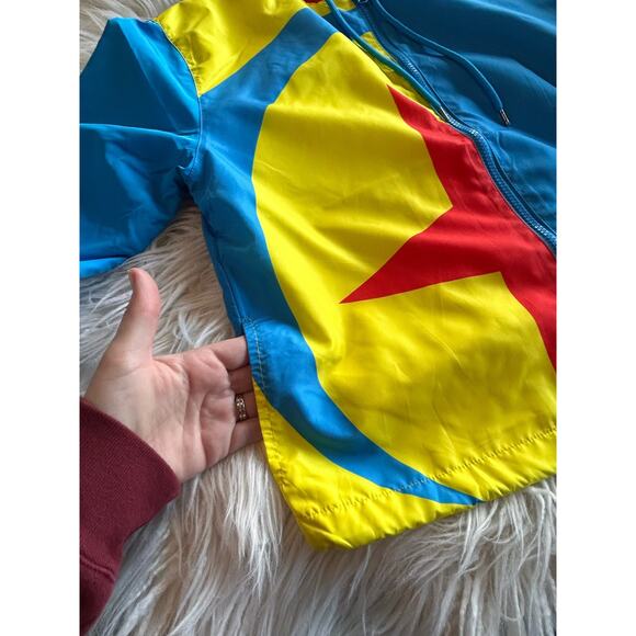 Disney Parks Luxo Ball Toy Story Hooded Windbreaker Jacket Multicolor Size Small - Picture 8 of 10